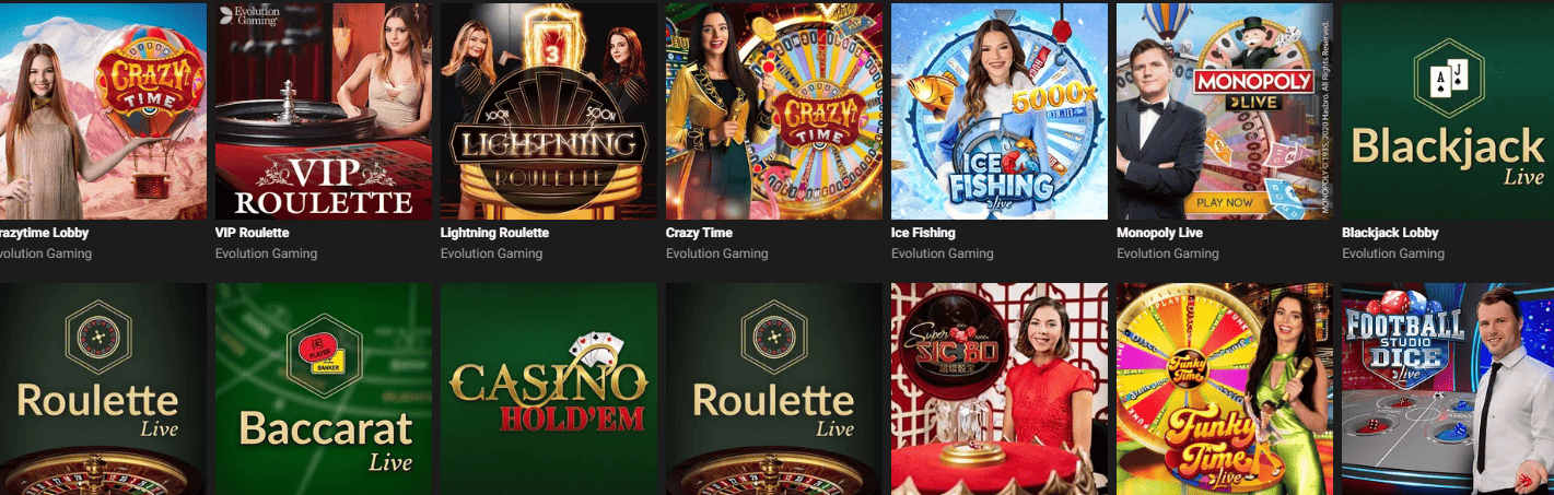 GGBet live casino